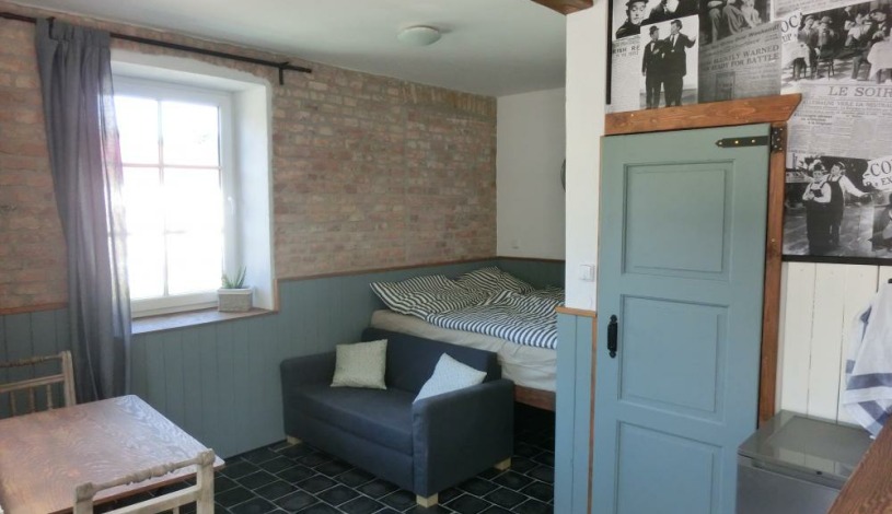 Apartmán u zámku Jindřichův Hradec - apartman u zamku  s terasou (2+1), [2+2] Apartmán se 2 lůžky a 2 přistýlkami